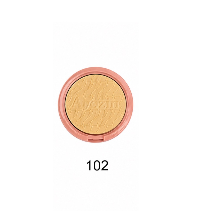 پنکک فشرده بی بی پلاس آیوزین (Ayozin BB Powder) کد 102